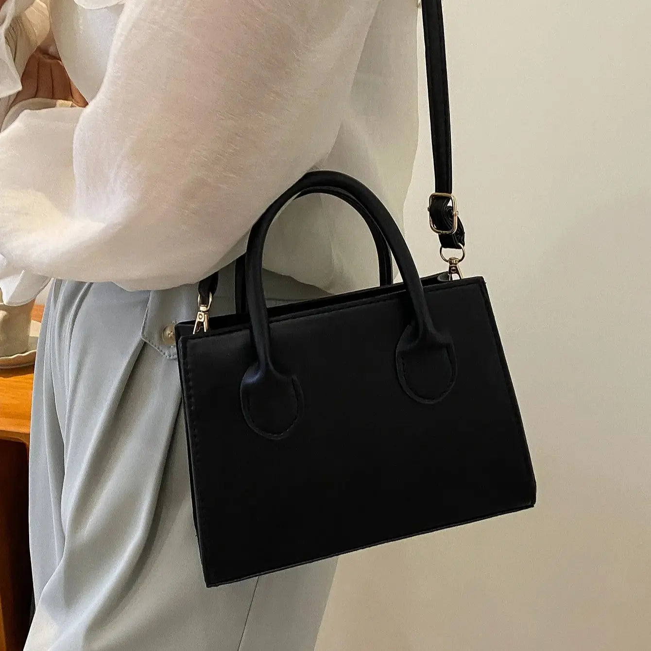 Mala Tote De Couro