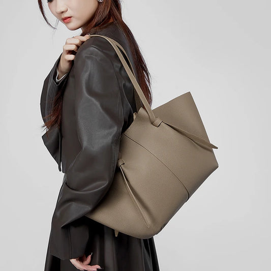 Mala Shopper De Couro