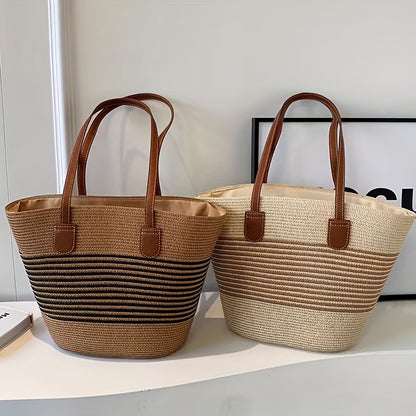 Mala Tote De Palha